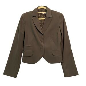 Patrick Gerard Blazer Women's Size 42 Gray Jacket